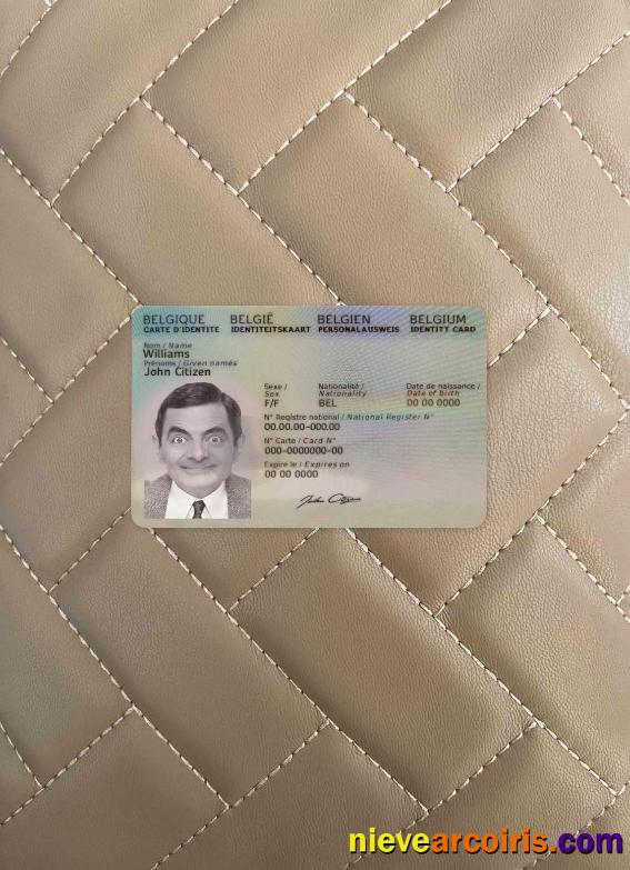 Belgium ID 2020 - present photolook